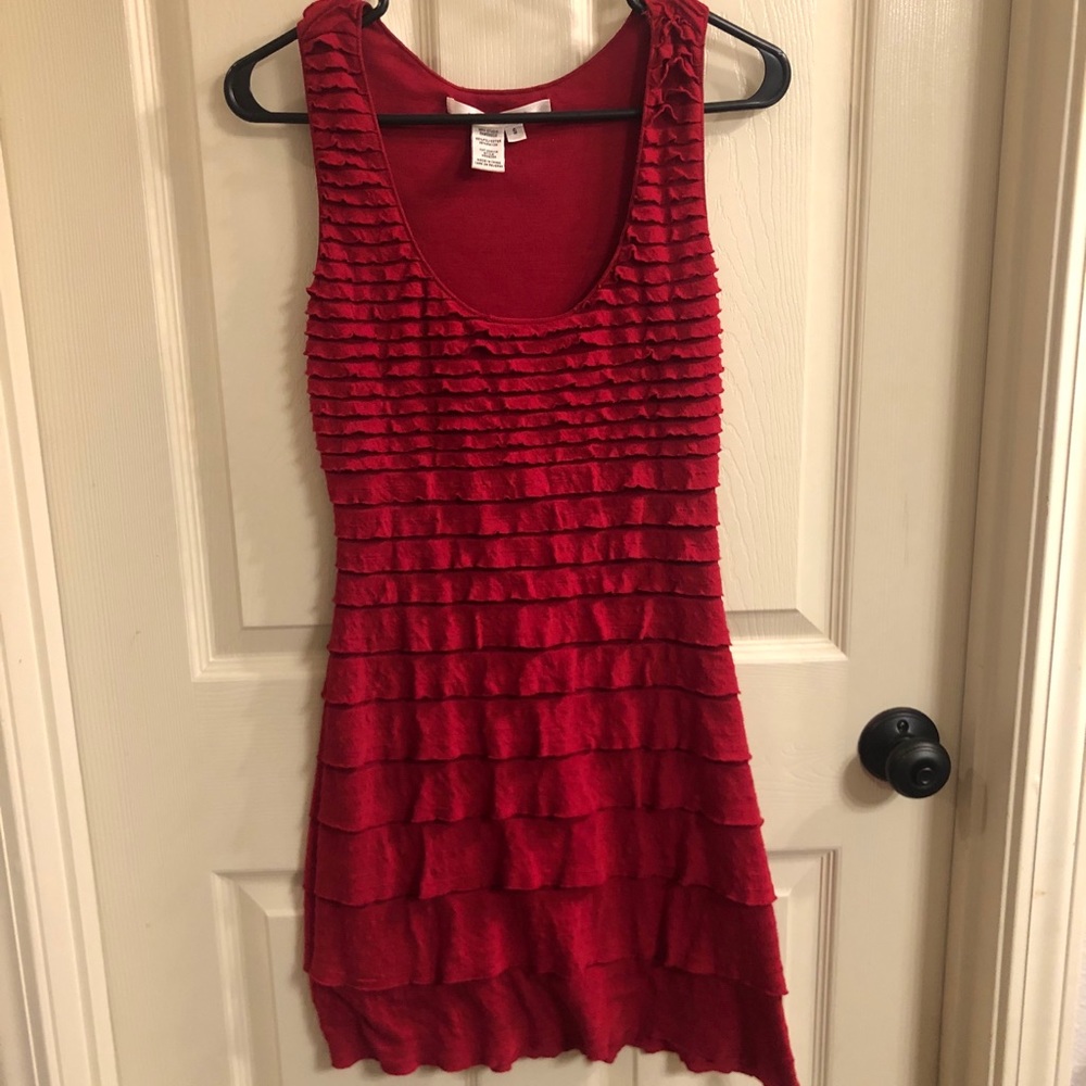 Max Studio ruffle dress